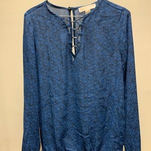 WILL ACCEPT MOST OFFERS Michael Kors blue blouse